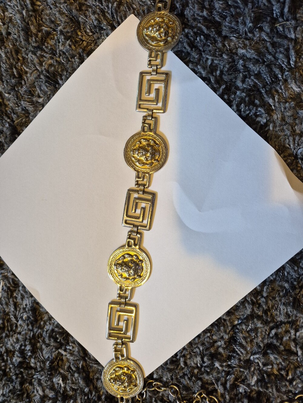 Gold Chain Link Belt - Picture 2 of 4